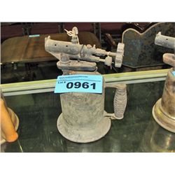 Vintage brass blow torch