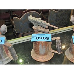 Vintage brass blow torch