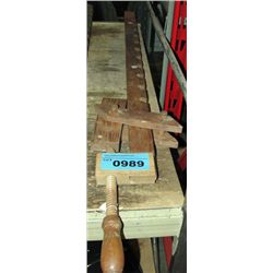 Early 1900s wooden furniture clamp