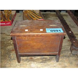 Shoe shine boxc