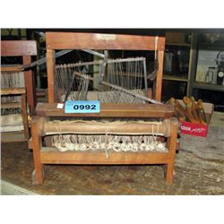 Early 1900s table  top loom