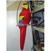 Image 1 : Hanging paper mache parrot