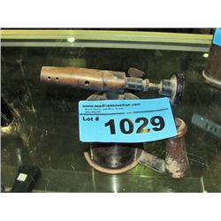 Vintage brass blow torch