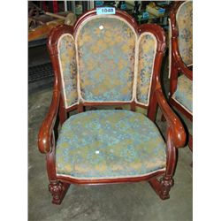 Mahogany parlour chair
