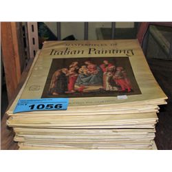 Lot of 16 assorted full color art books