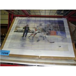 A boy and his dream wayne gretzky print