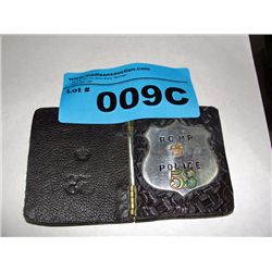 RCMP police badge