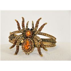 Crystal Spider bracelet