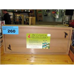 New BC coastal grilling plank (x2 take one or