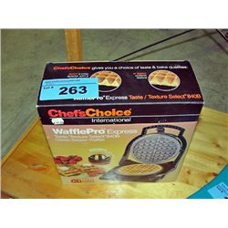 New chefs choice international waffel pro express