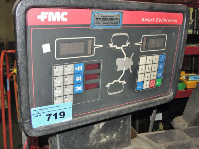 FMC smart calibration tire machine