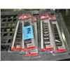 Image 1 : Pitbull 9pc shallow socket set (x5 take one or