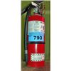 Image 1 : Red fire extinguisher