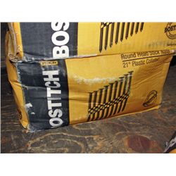 One box of Stanley Bostich nails