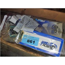 Box of new automotive parts