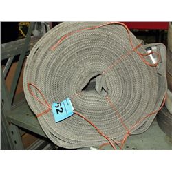 One heavy guage water pump hose line