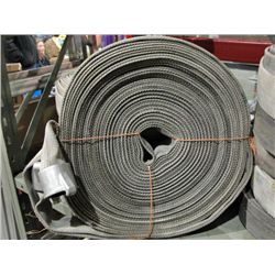 One heavy guage water pump hose line