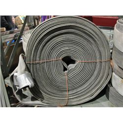 One heavy guage water pump hose line