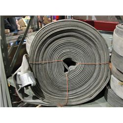 One heavy guage water pump hose line