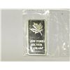 Image 1 : Solid Silver Canadian Maple Leaf bar