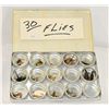 Image 2 : Box of 30 fly fisherman flies