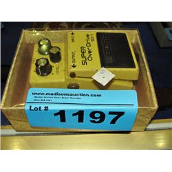 Boss super overdrive guitar accessory