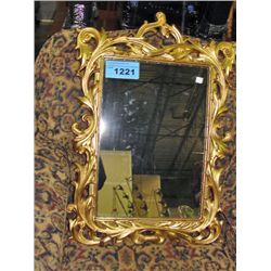Guild framed hanging wall mirror