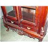 Image 2 : Solid mahogany display cabinet