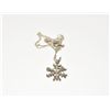 Image 1 : Sterling Silver Snowflake pendant