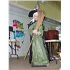 Image 1 : Life size hand crafted paper mache halloween witch