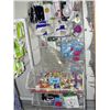 Image 1 : Metal store display with assorted new kitchen
