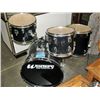Image 2 : Westbury drum set complete with snare drum