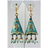 Image 1 : 5.32GRAM INDIAN HANDMADE LAKH FASHION EARRING