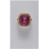 Image 1 : NARDI A PINK TOURMALINE AND YELLOW DIAMOND RI