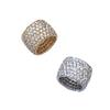 Image 1 : VAN CLEEF & ARPELS A PAIR OF DIAMOND RINGS th