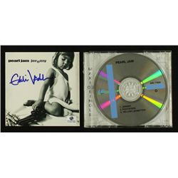 Eddie Vedder Signed Pearl Jam CD Cover: 