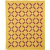 Image 1 : Red & Yellow Texas Quilt