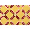 Image 4 : Red & Yellow Texas Quilt
