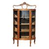 Image 2 : Oak Glass Front Display Cabinet