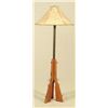 Image 1 : Gun Lamp With Rawhide Shade