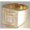 Image 1 : 14kt Yellow Gold Diamond Ring