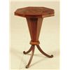 Image 2 : Inlayed Octagonal Hideaway Table