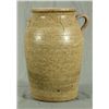 Image 1 : 4 Gallon Ovoid Stoneware Pottery Churn with Handle