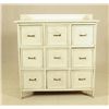 Image 1 : White Painted 9 Drawer Cabinet