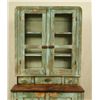 Image 2 : Blue painted Step Back Cupboard