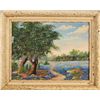 Image 1 : Texas Bluebonnets Oil On Canvas