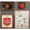 Image 1 : Collection of Lone Star Beer Advertising