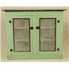 Image 1 : Green Painted Pie Safe