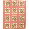 Image 1 : Pink Floral Texas Quilt