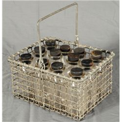 Wire Jar Carrier & Scientific Jars